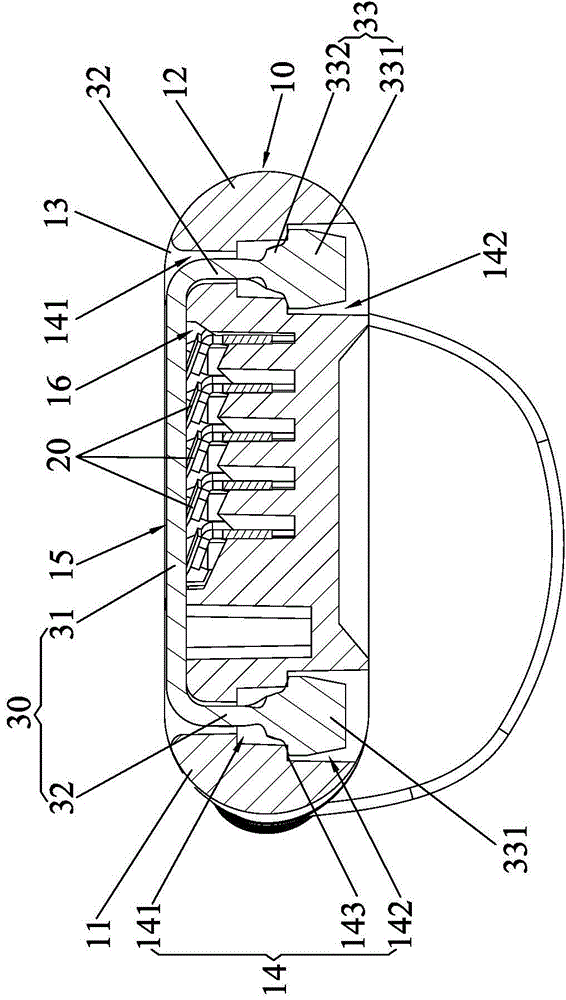 Shaver head and assembling method thereof