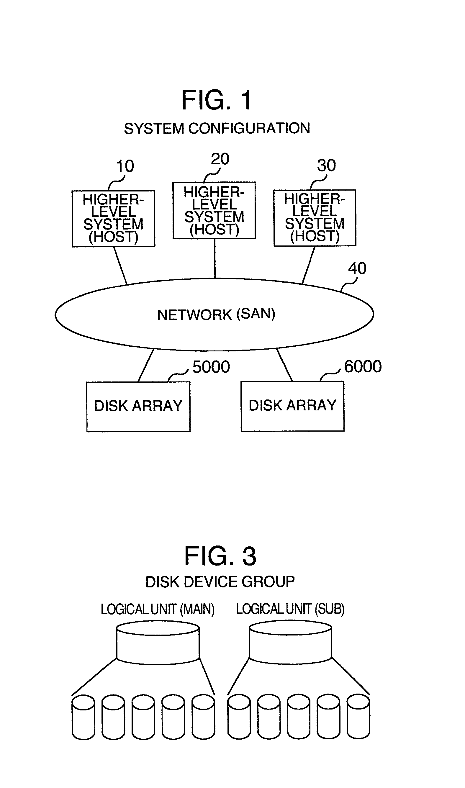 Storage subsystem that connects fibre channel and supports online backup