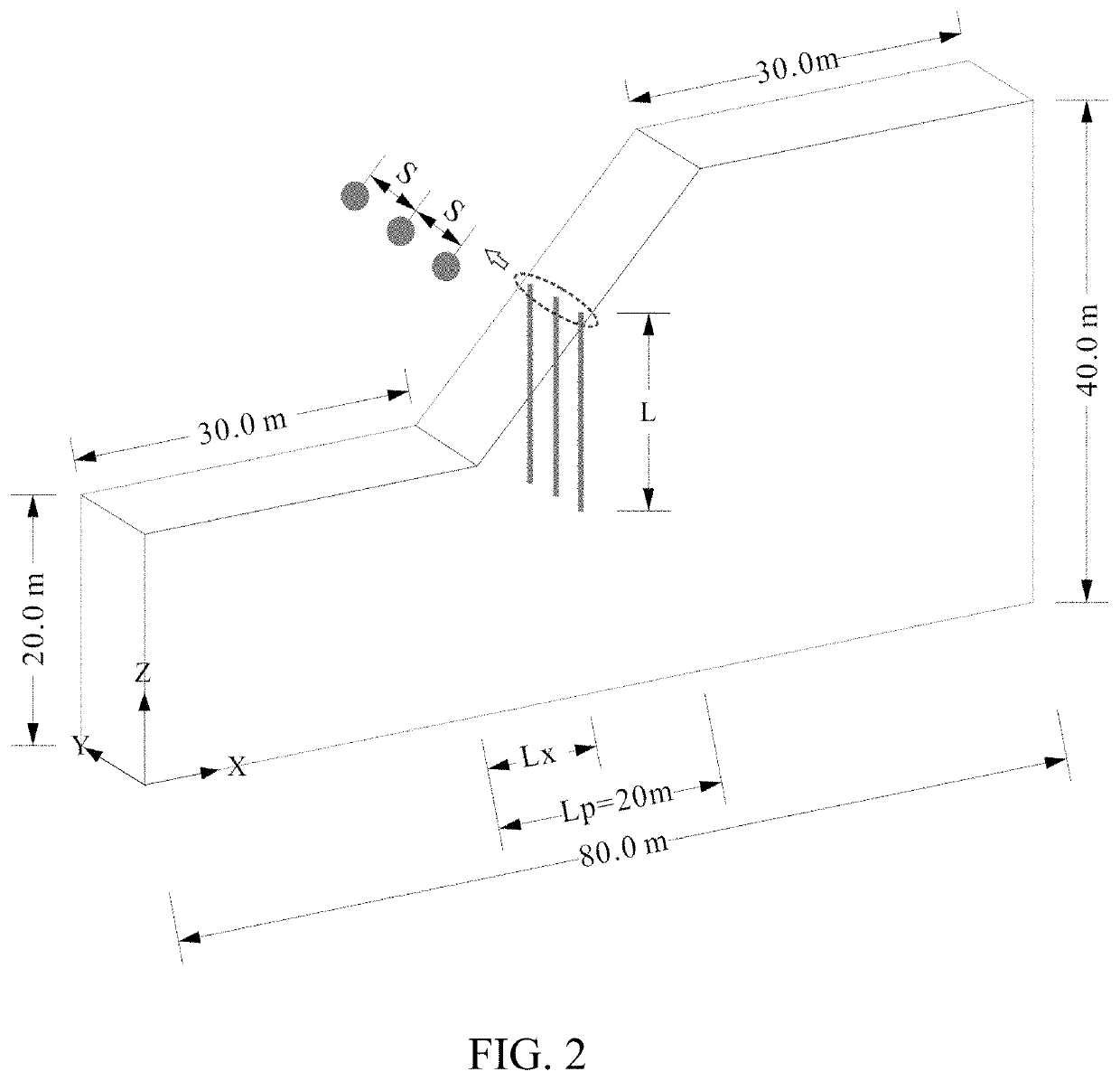 Optimal design method and system for slope reinforcement with Anti-slide piles