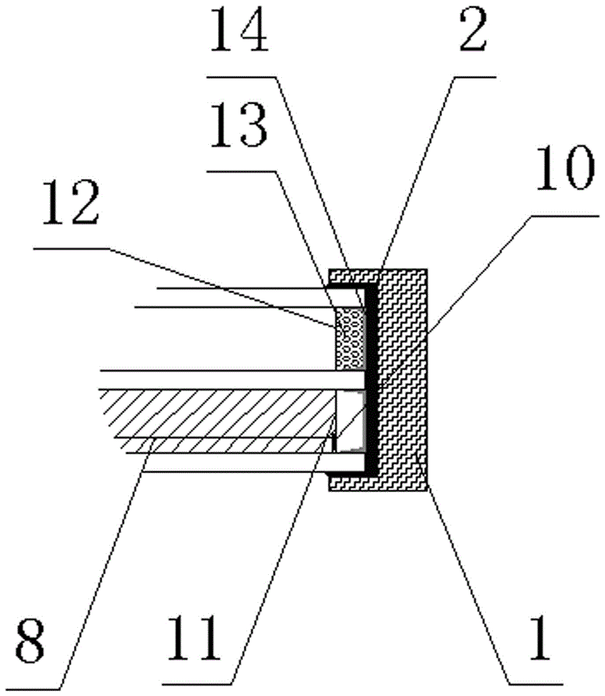 Double-interlayer-glass energy-saving window comprising metal framework and paraffin