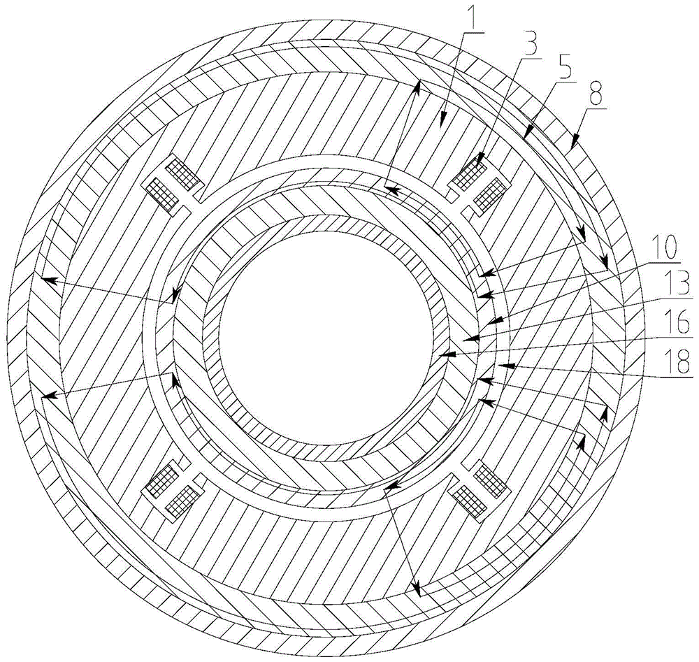 A Double Permanent Magnet Inner Rotor Permanent Magnet Bias Spherical Radial Magnetic Bearing