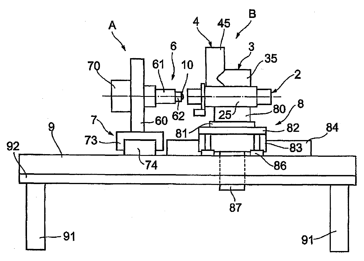 Aspheric surface measuring apparatus