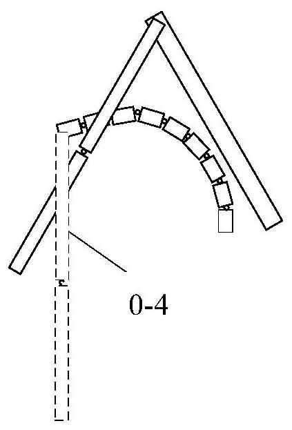 Exoskeleton device for carrying assistance