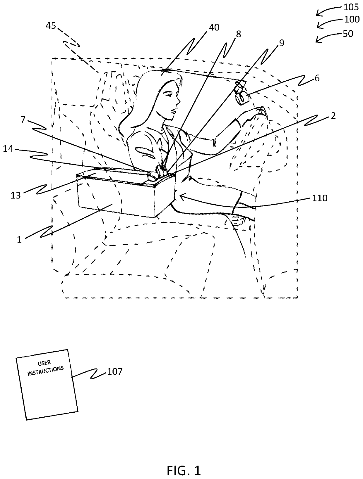 Smart safe console system and method