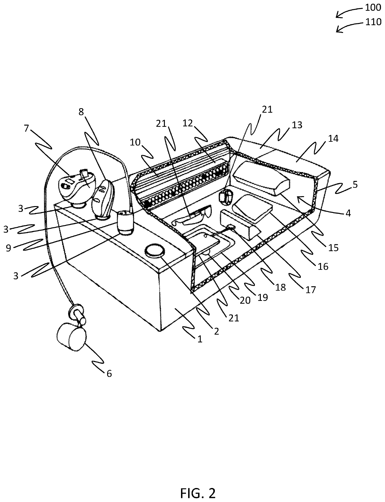 Smart safe console system and method