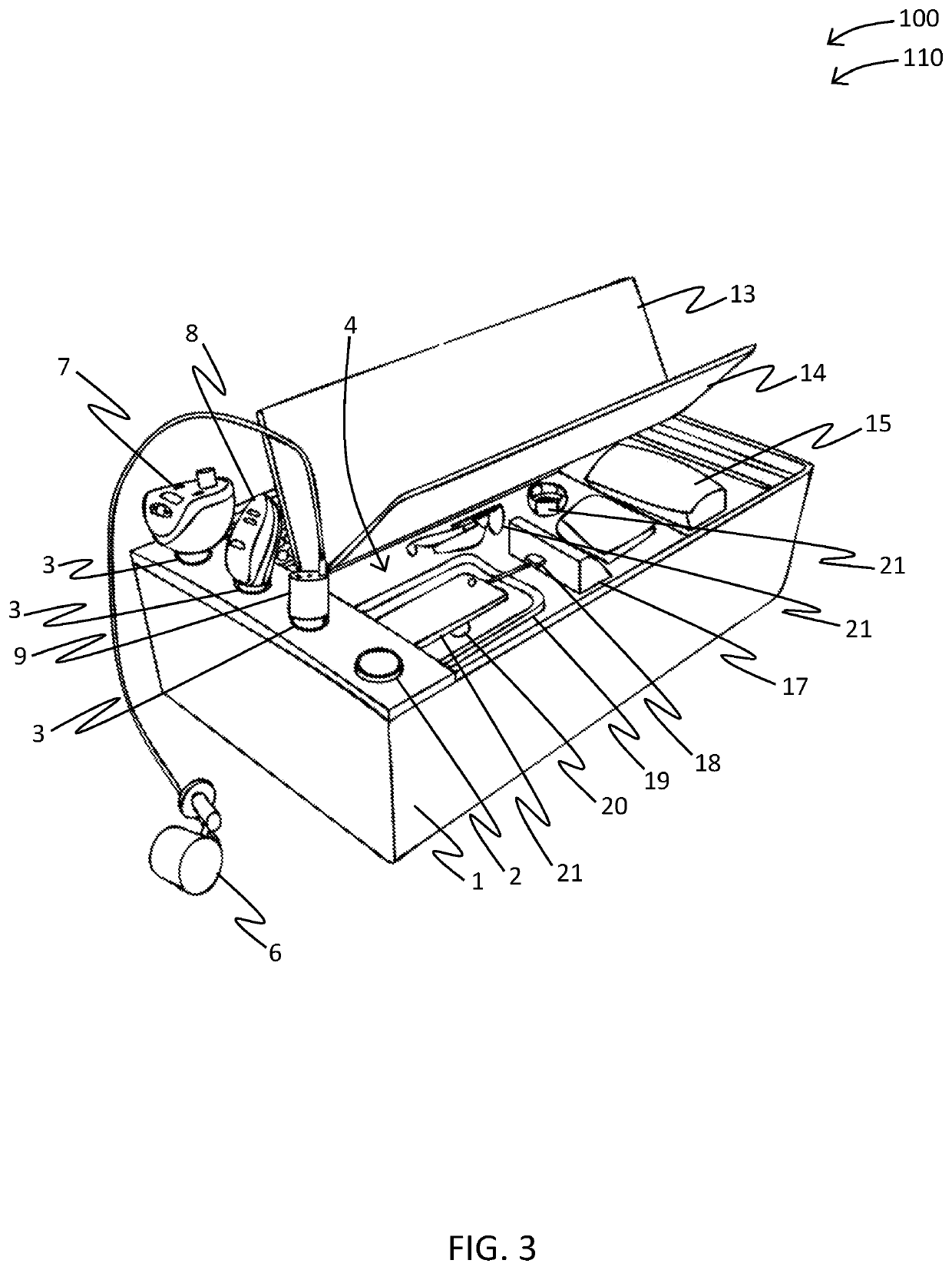 Smart safe console system and method