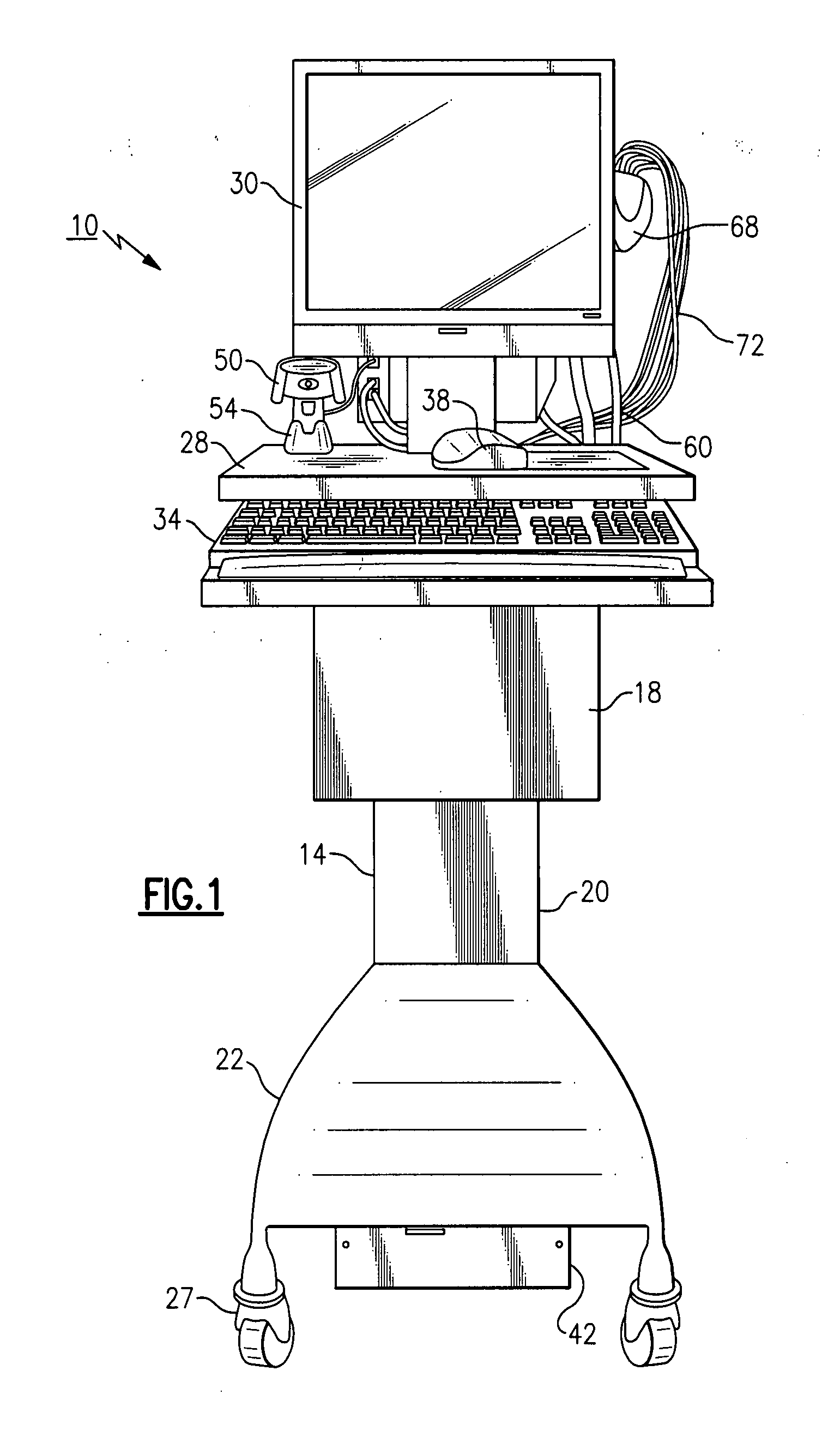 Information workflow for a medical diagnostic workstation