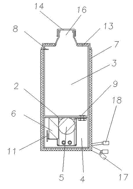 Portable refrigeration device