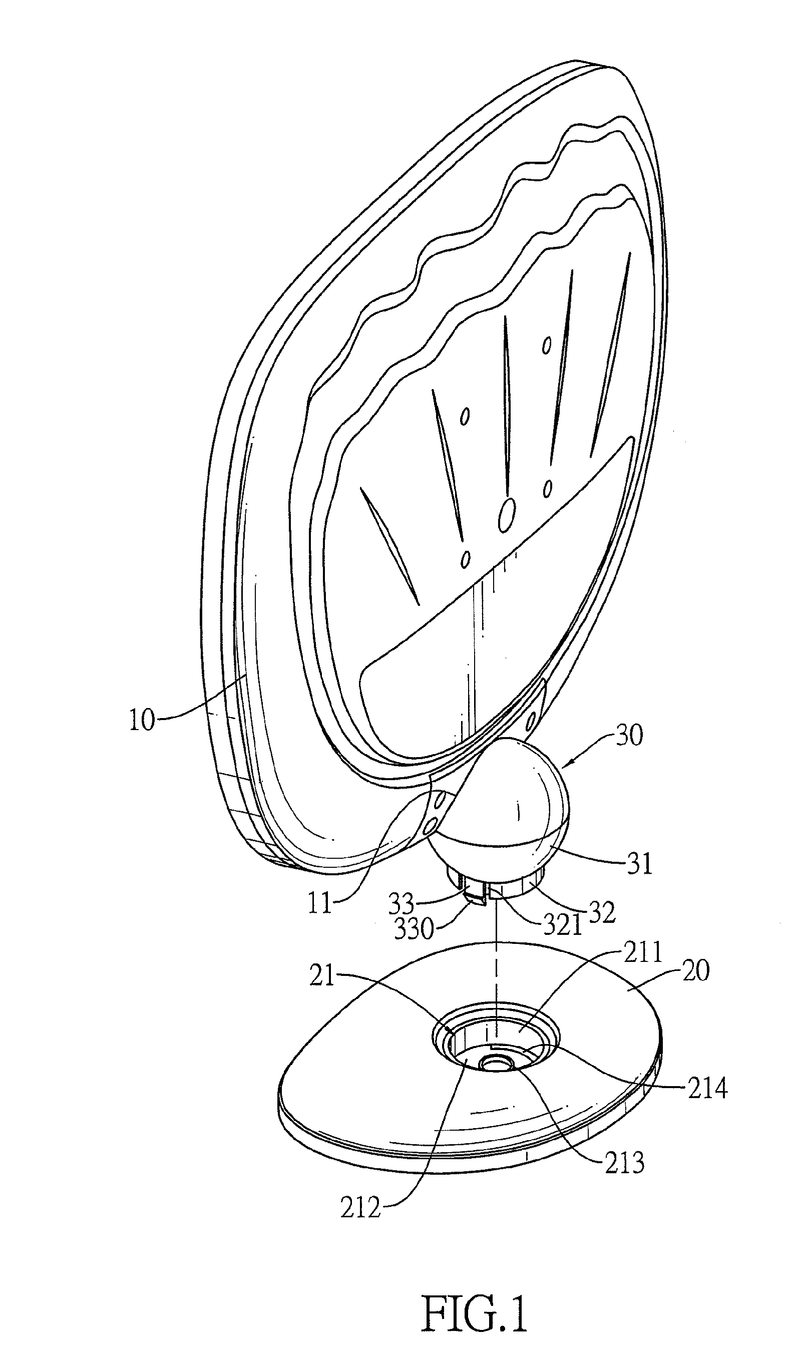 Display and detachable base assembly thereof