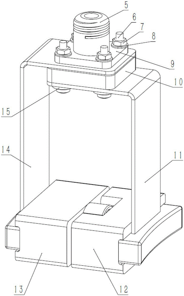 Heating plate impedance measuring tool and heating plate impedance measuring method