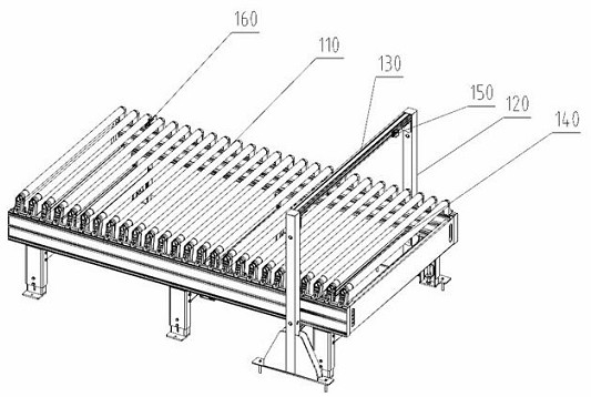 Efficient plate size pass-type measuring station