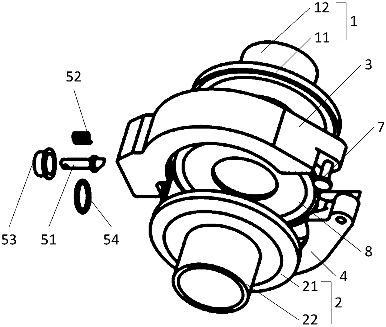 Locking device of water pipe joint