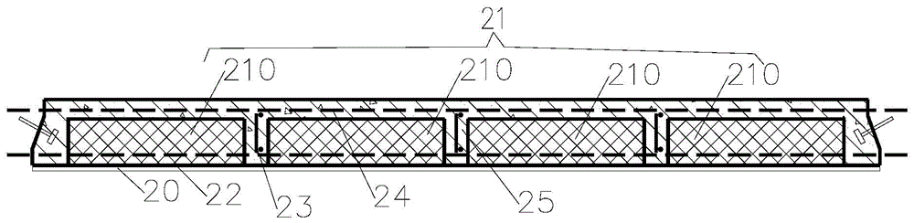 A kind of prefabricated light-weight floor slab and floor slab structure of industrialized building