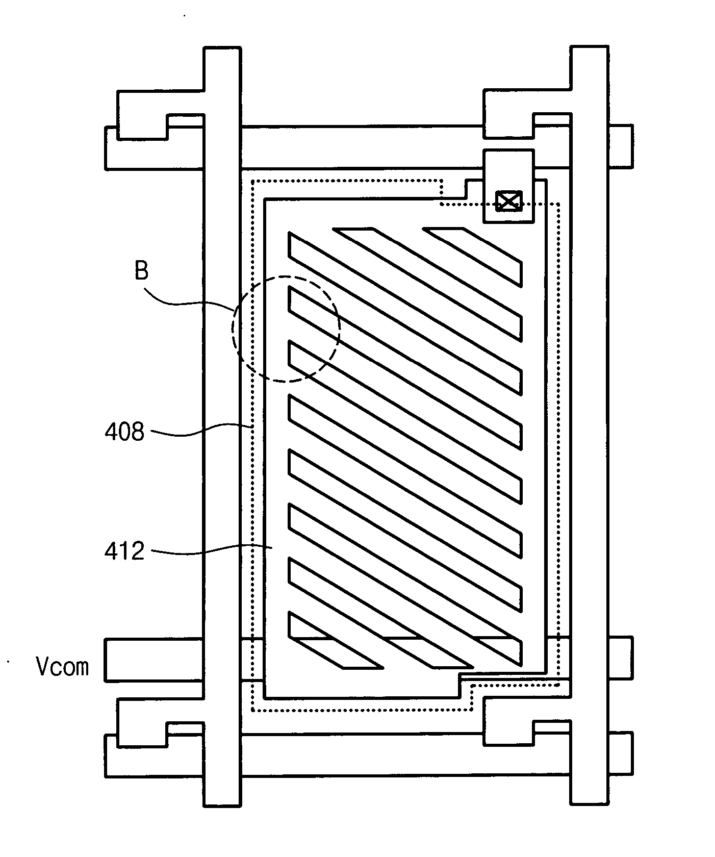 Fringe field switching liquid crystal display