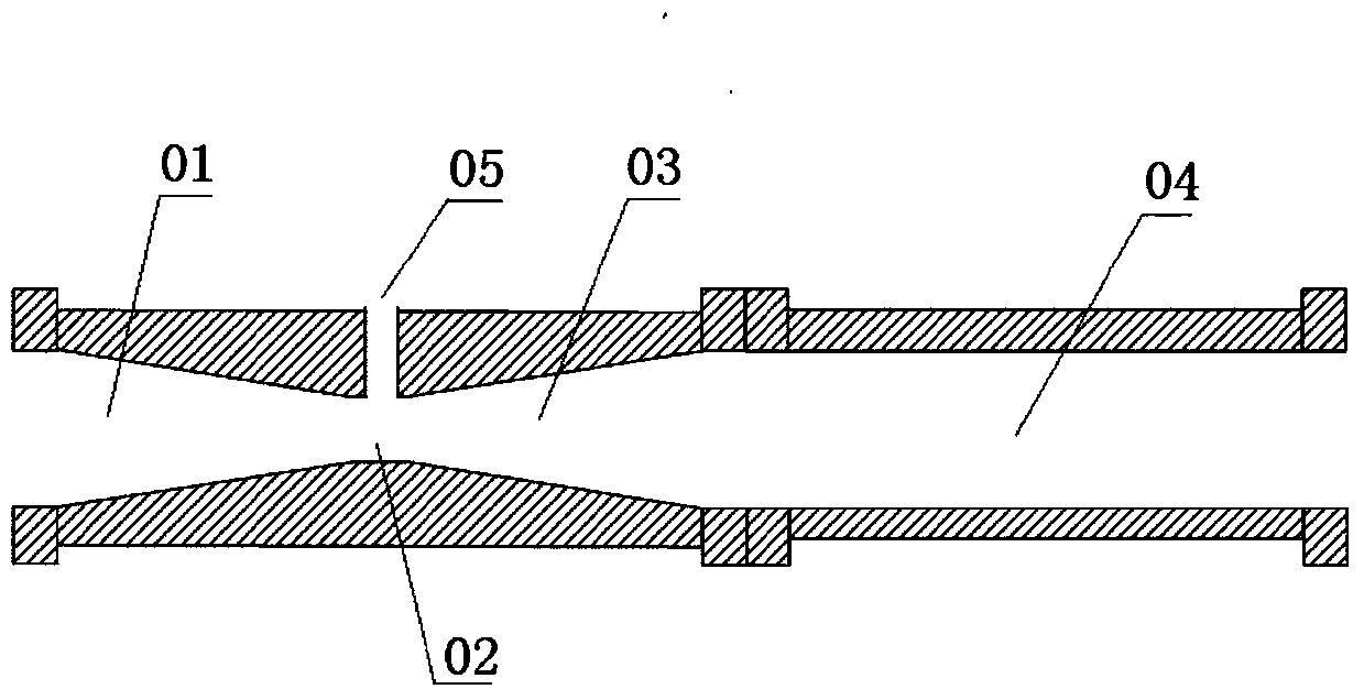 Hydration reactor, and method therewith for separating methane from coalbed methane-air mixture