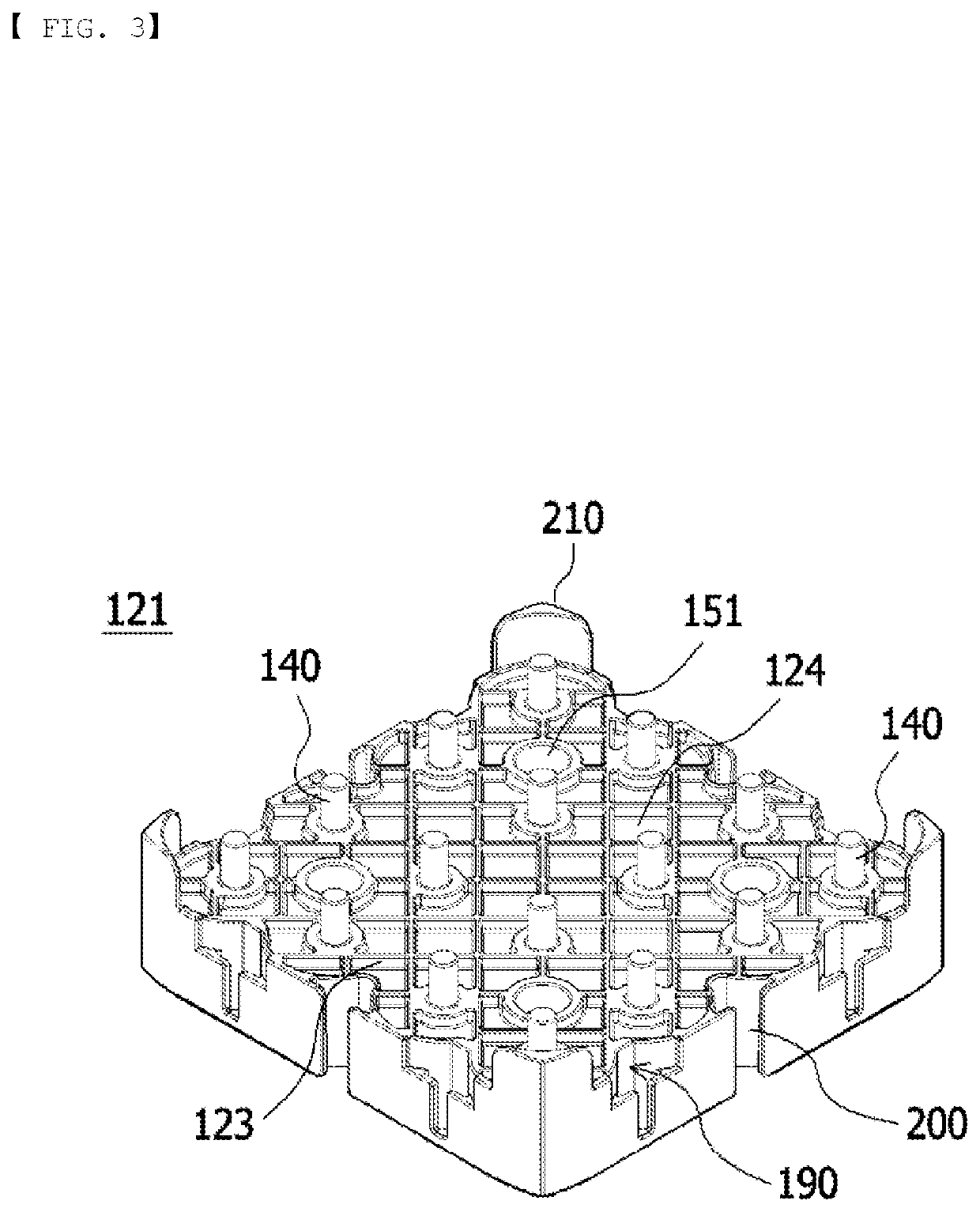 Battery cell assembly having gas exhaust and heat emission function