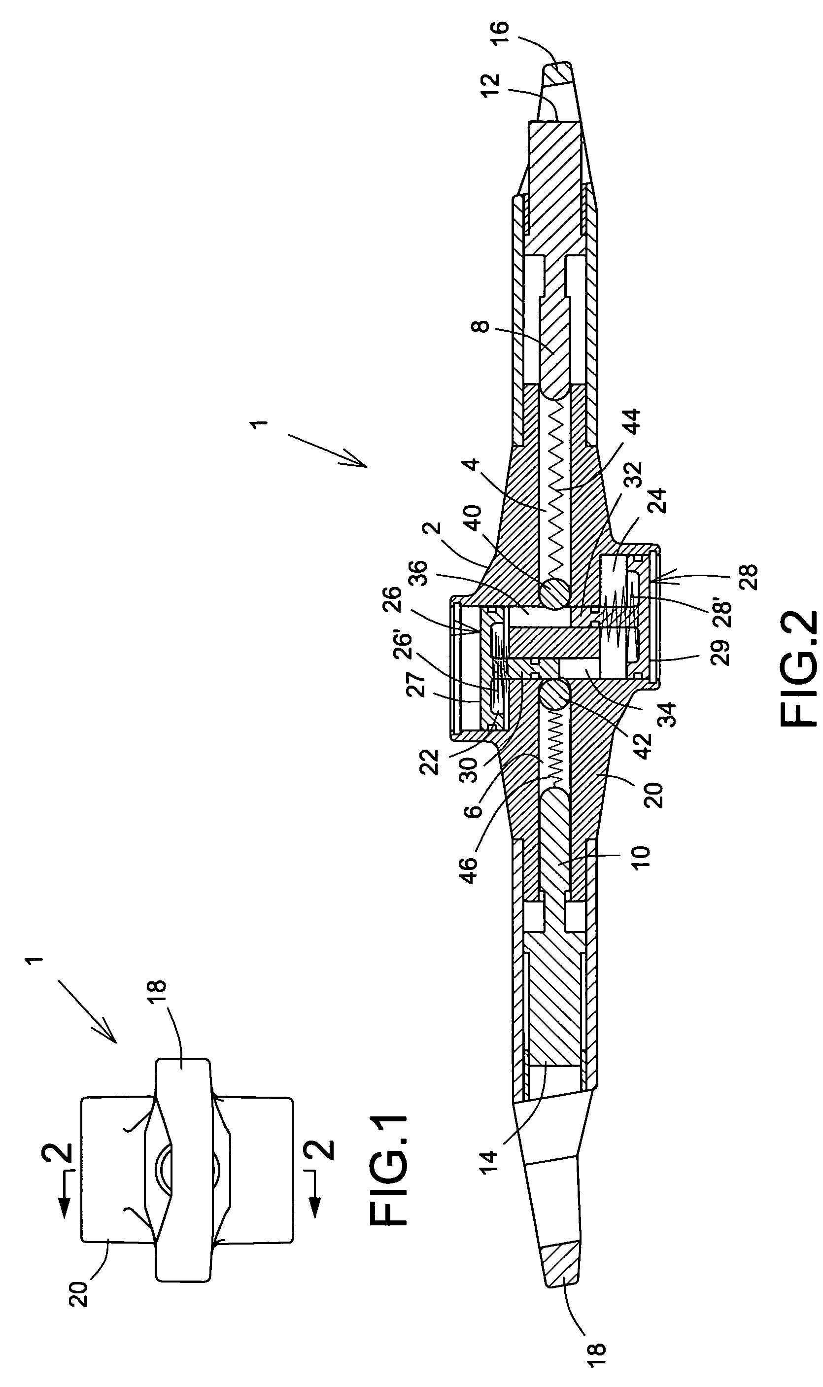 Adjusting device for a hand-held tool