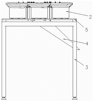 Health tea weighing feeding device