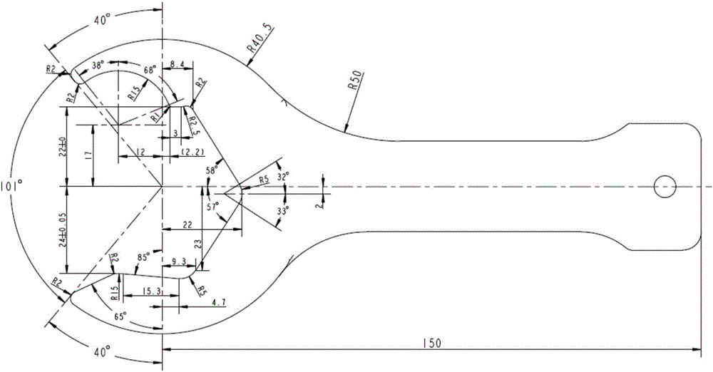 Fast tightening device for screw pair in small space