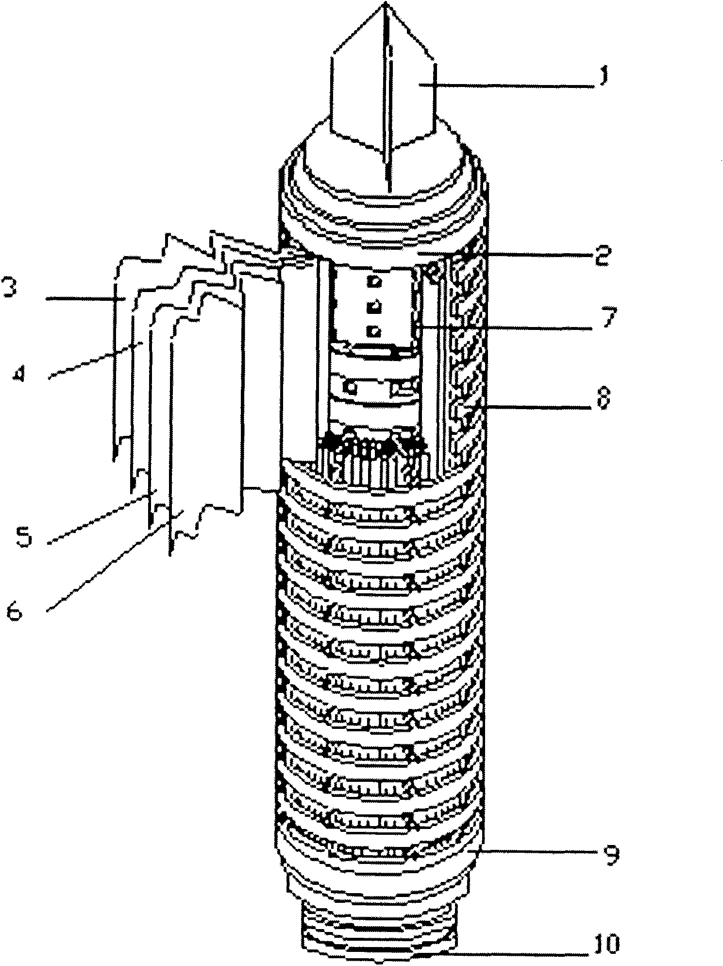 Folding type filter cartridge of polytetrafluoroethylene composite microfiltration membrane