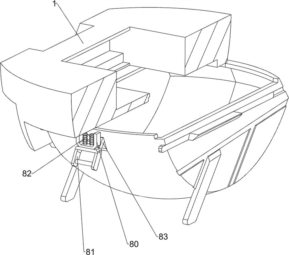 Discarded glass product crushing device for ophthalmology department