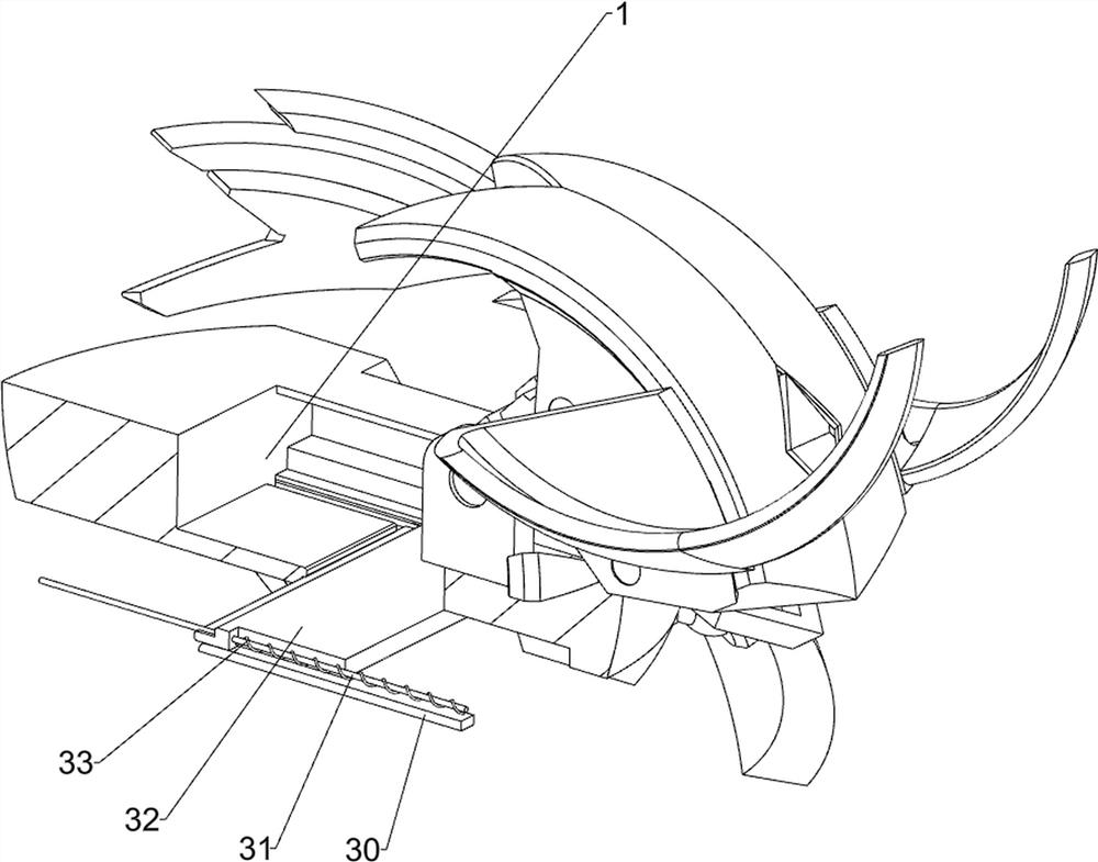 Discarded glass product crushing device for ophthalmology department