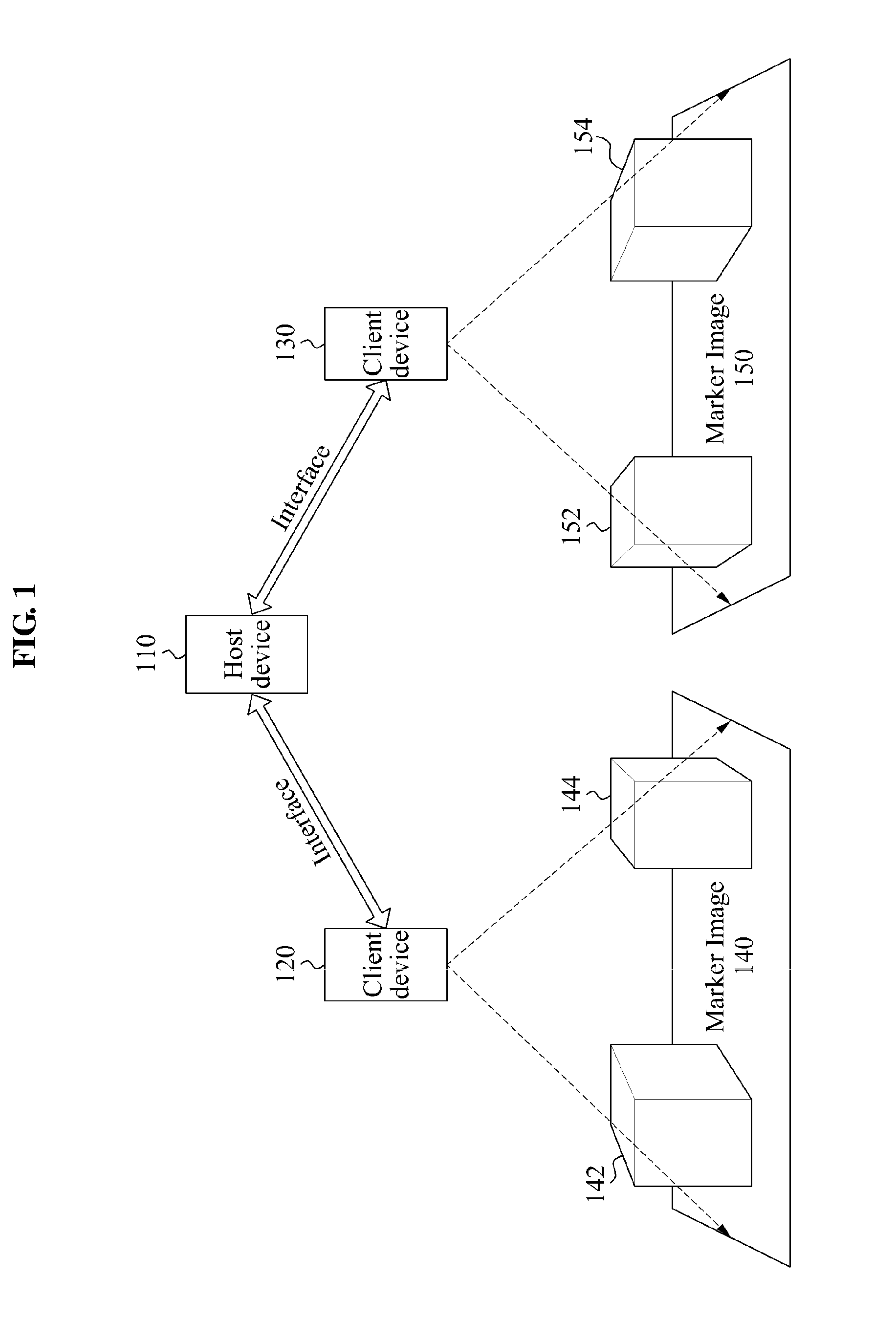 Augmented reality system and method for remotely sharing augmented reality service