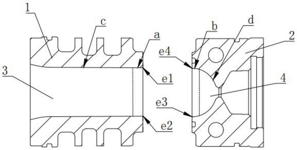 Processing technology for solving rough joint line of PET bottle preform