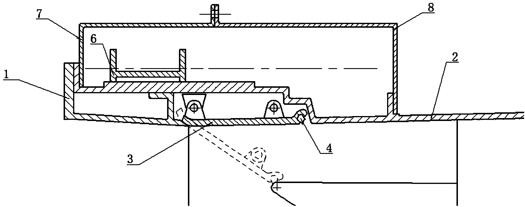 Mode switch valve of variable-cycle engine adjustable mechanism