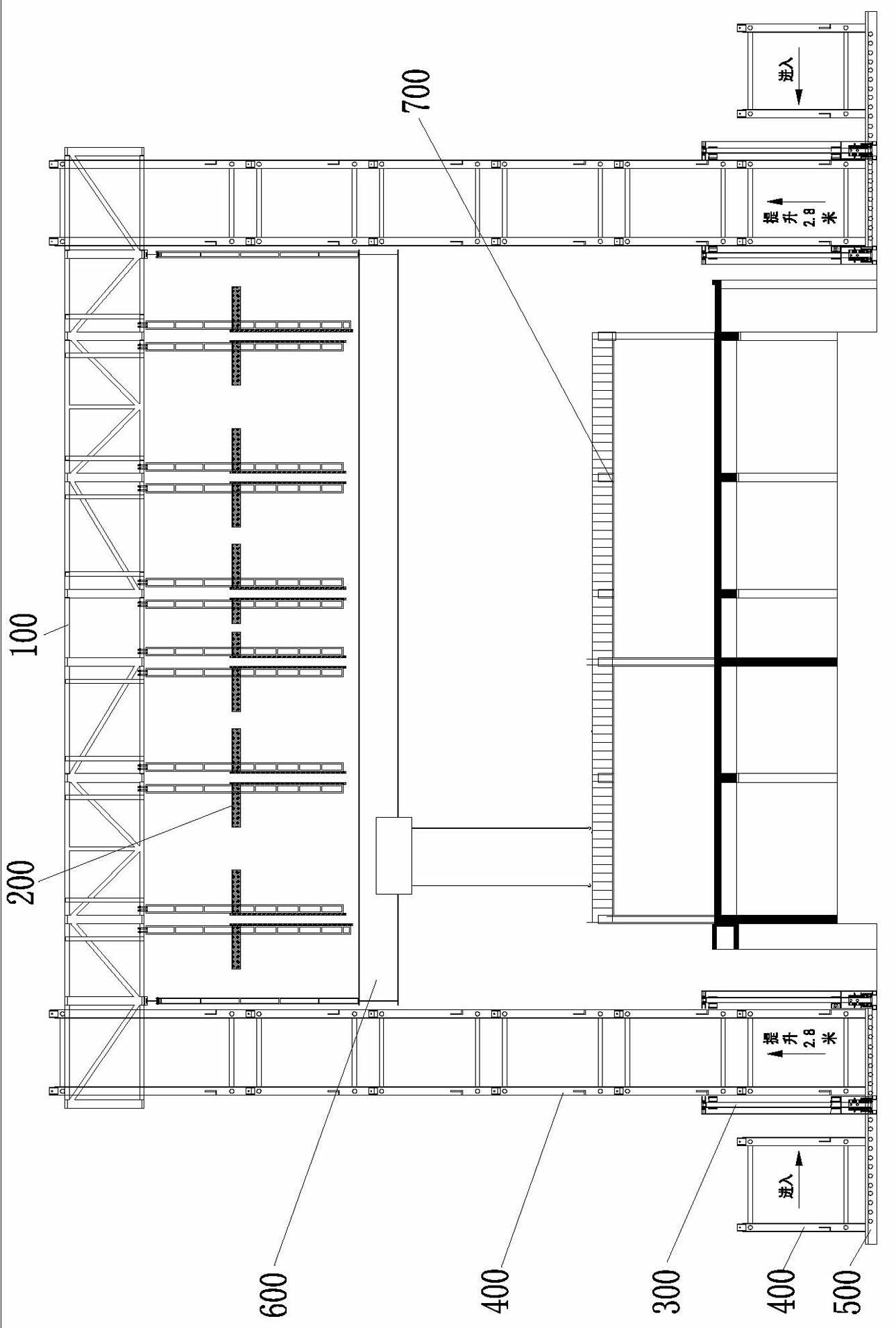 Quick construction method for high-rise buildings