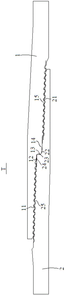 A direct connection type double-step threaded joint