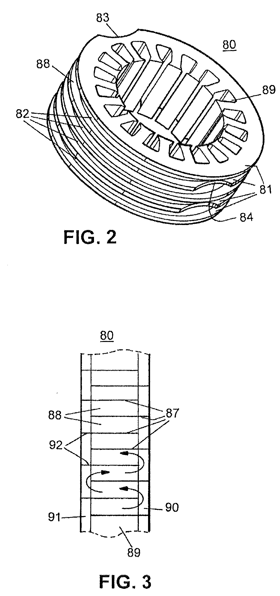 Coolant Flow Channel Arrangement for a Fluid Cooled Electric Motor