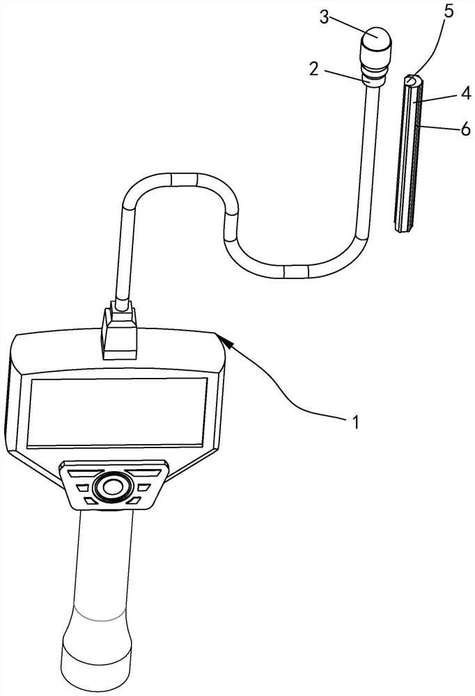 Method for observing and overhauling interior of equipment