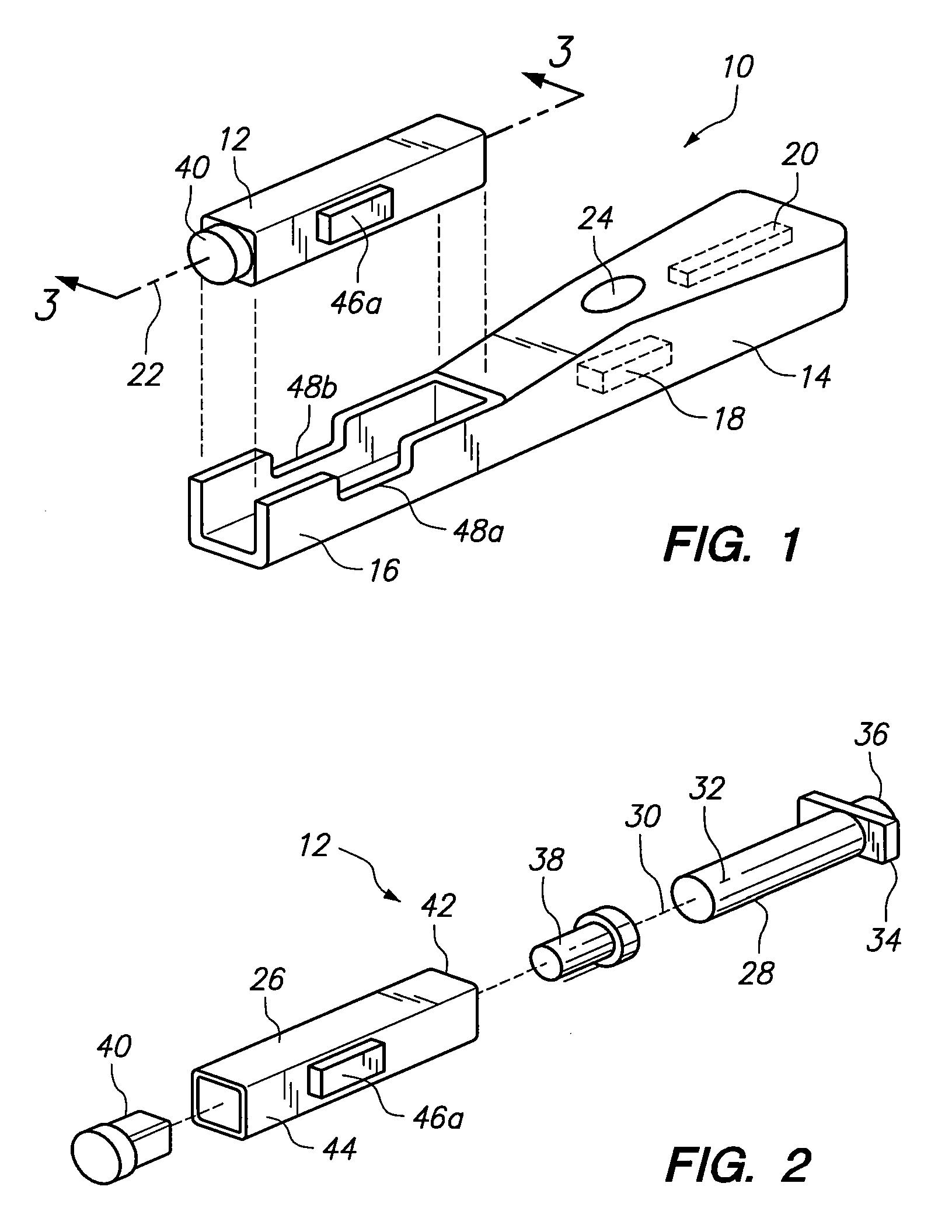 Cassette for a hidden injection needle