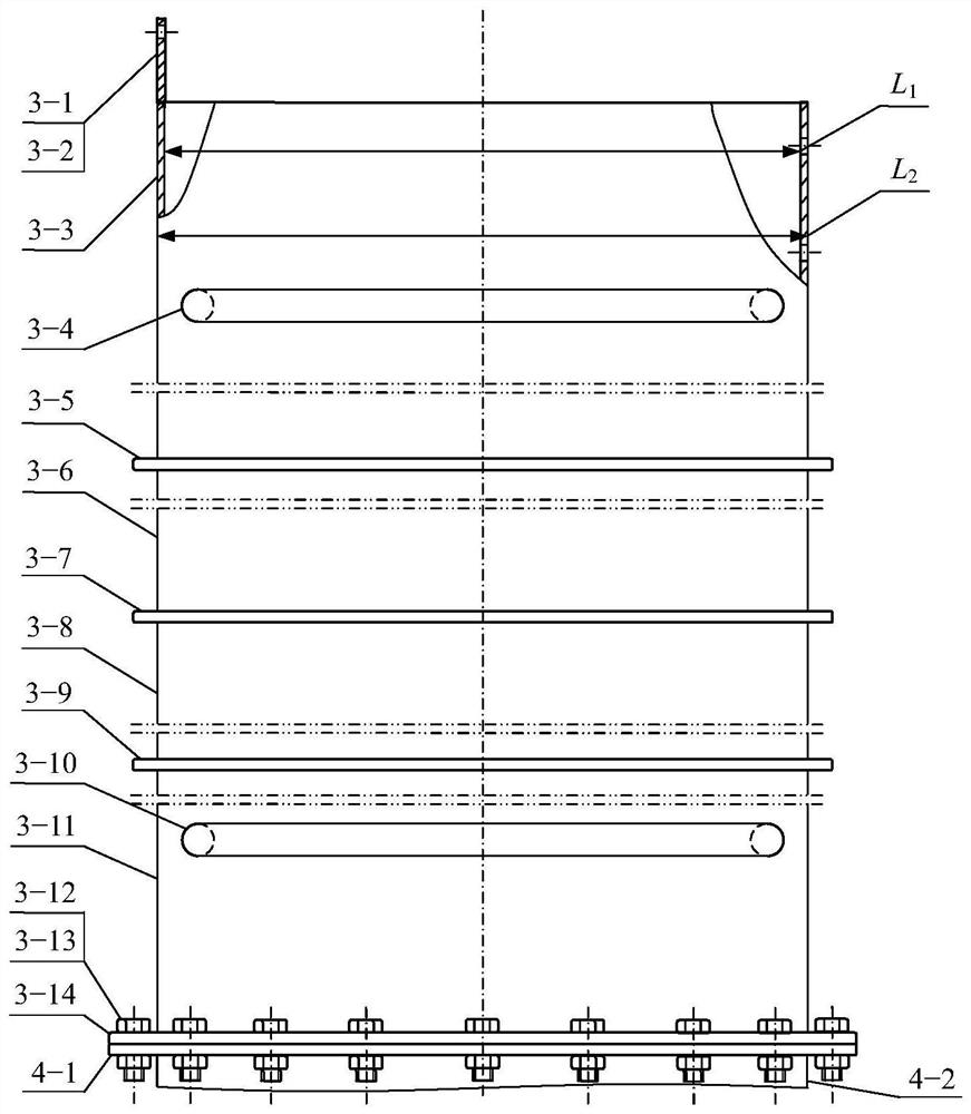 Water medium separation device for small-scale copper-aluminum mixed waste blocks after dismantling of electrical appliances