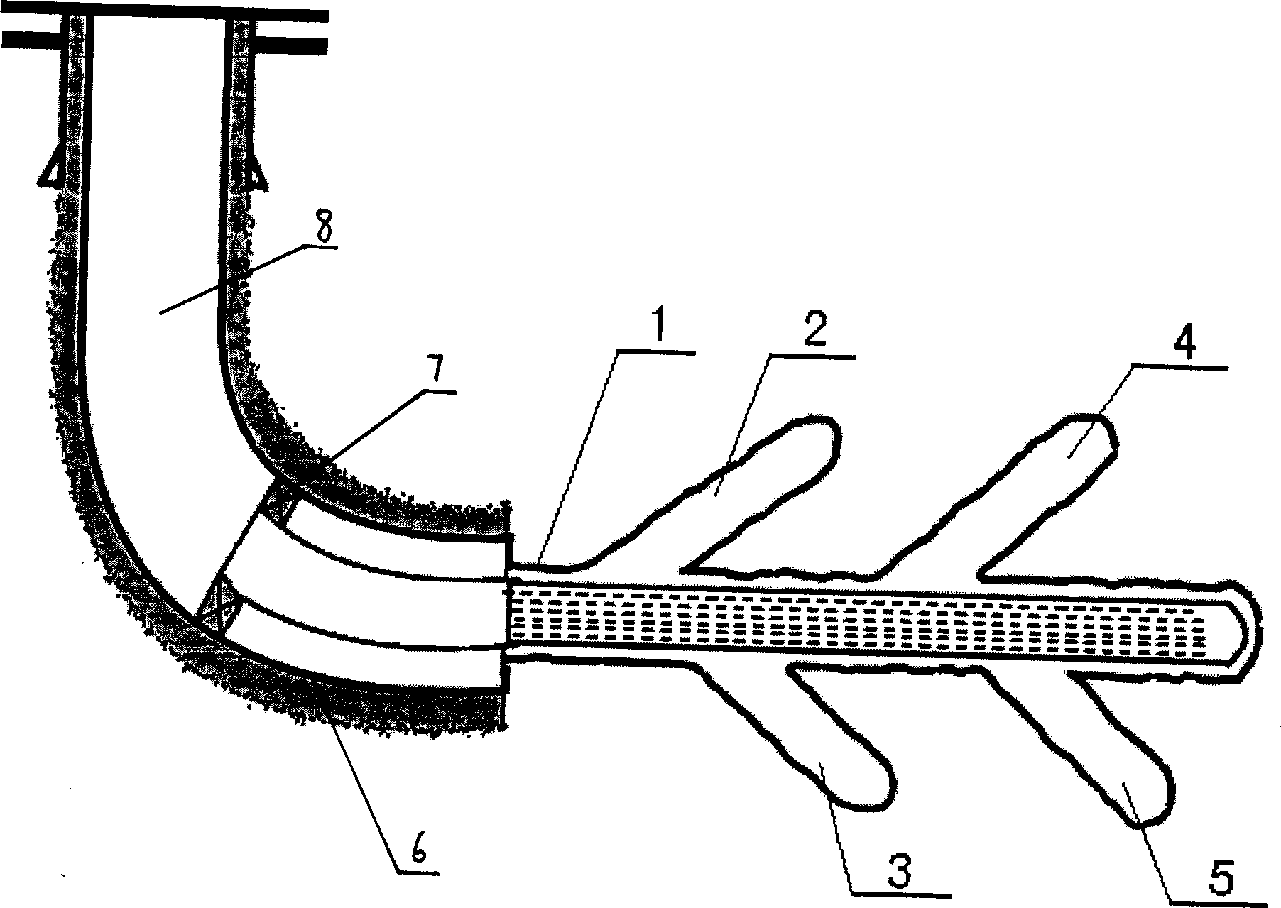 Fish bone type branch well drilling and completing method