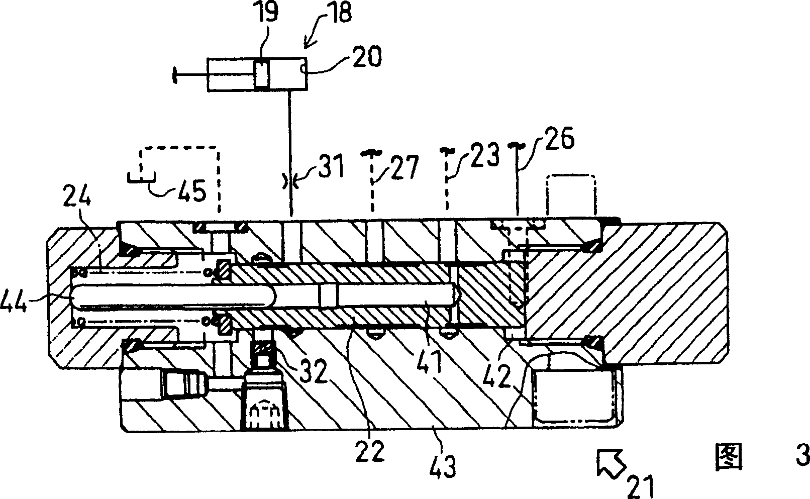 Automatic transmission mechanism of hydraulic motor