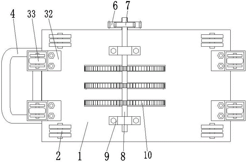 Bituminous concrete cutting device