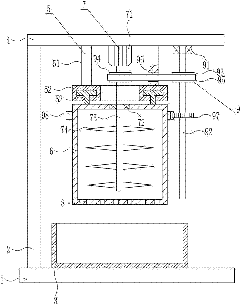 Efficient smashing equipment for corn for sheep raising