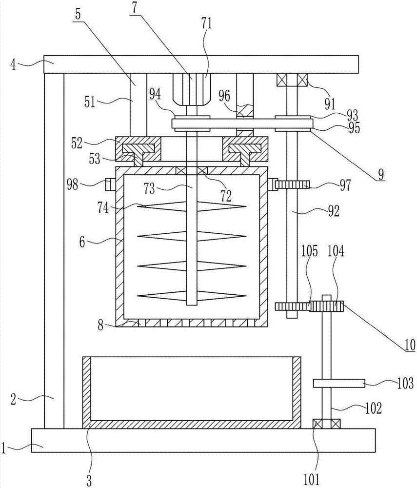 Efficient smashing equipment for corn for sheep raising