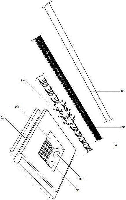 Ecological slope protection device