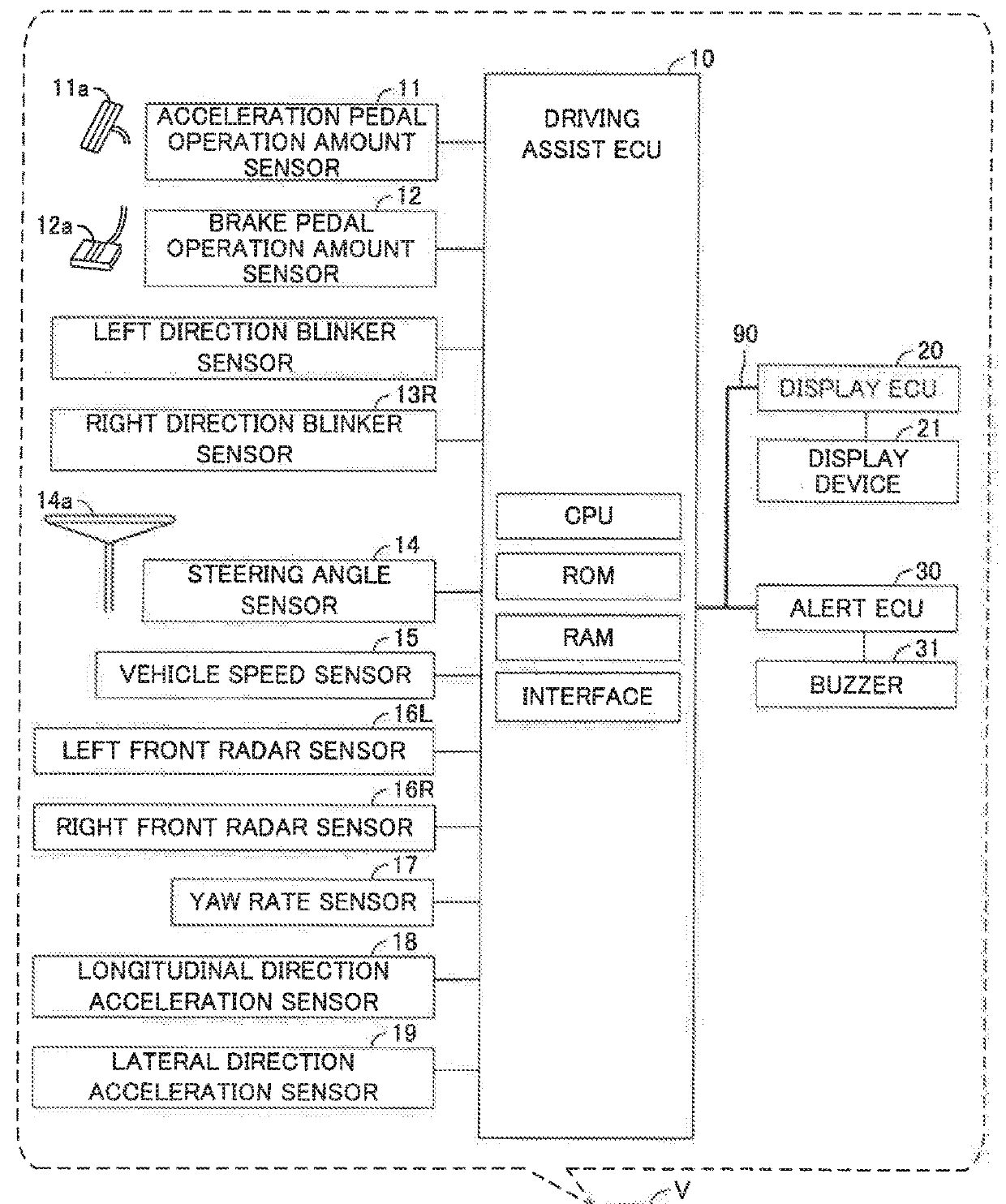 Driving assist apparatus of vehicle