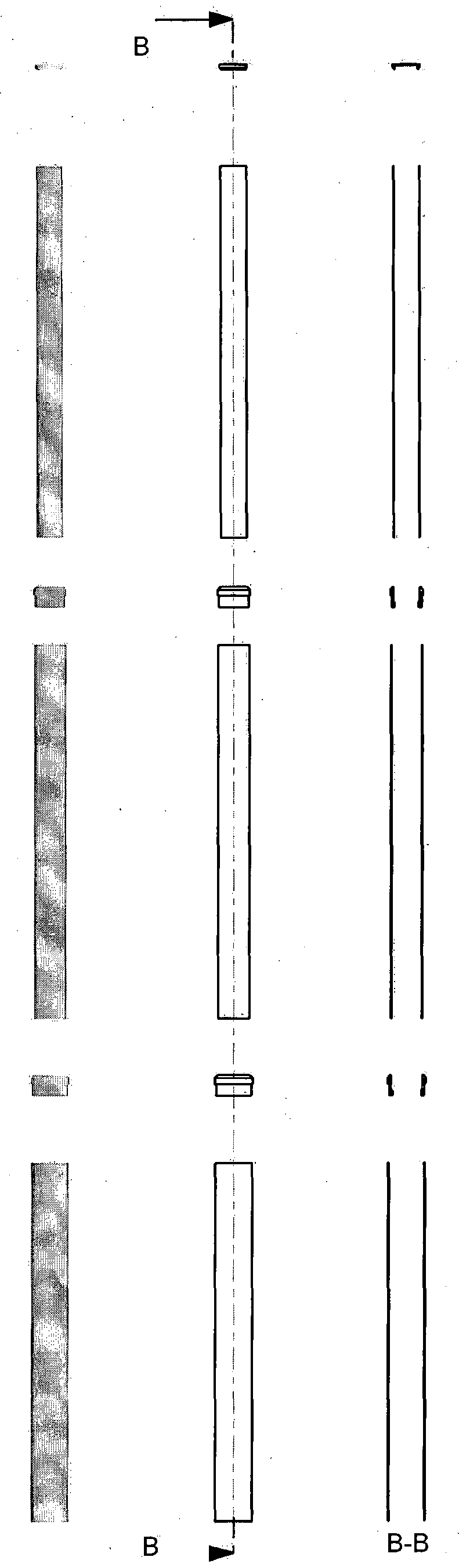 Modular fiber reinforced plastic poles