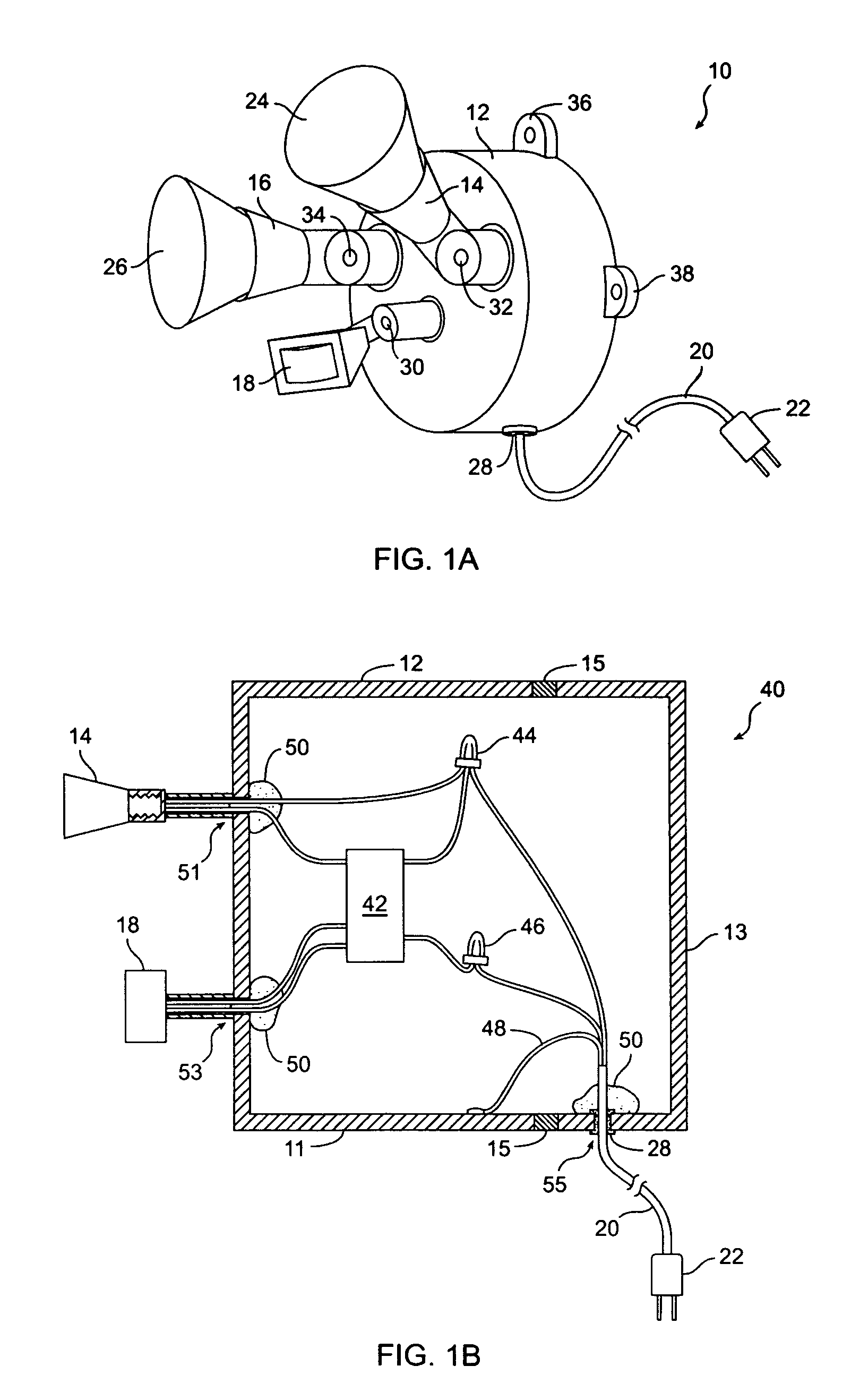 Portable sensing light