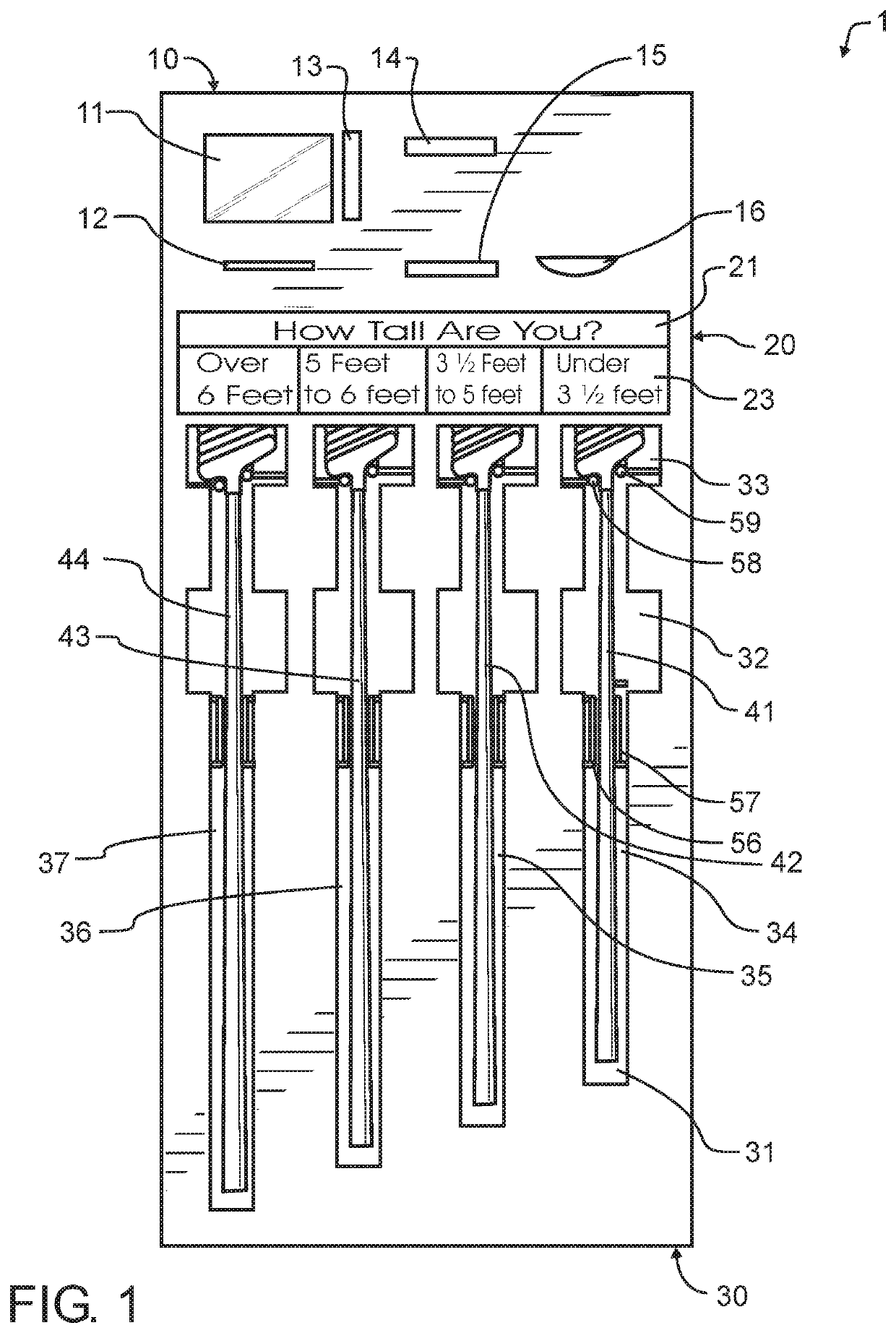 Golf equipment dispenser