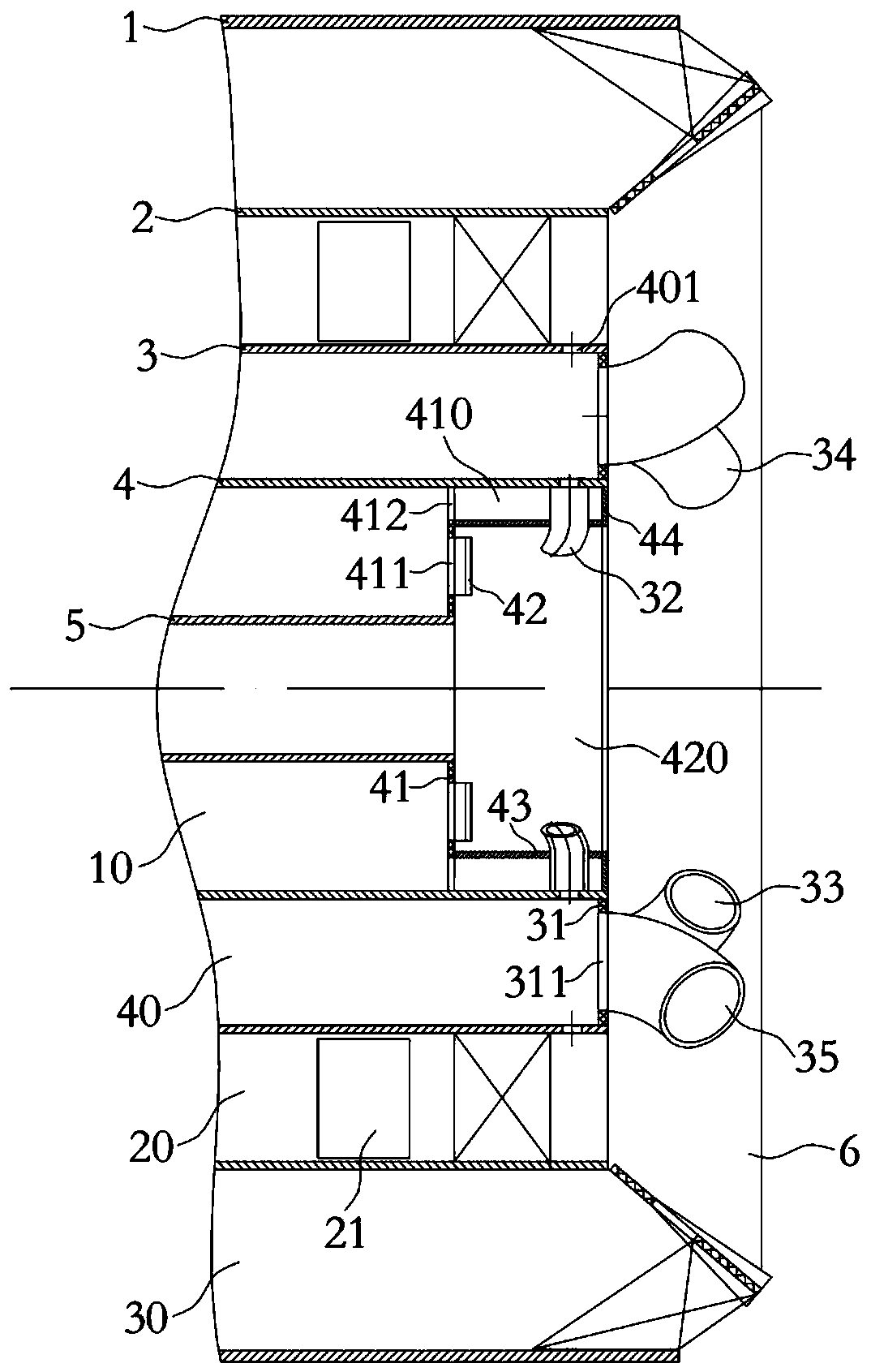 Decoupling gas burner