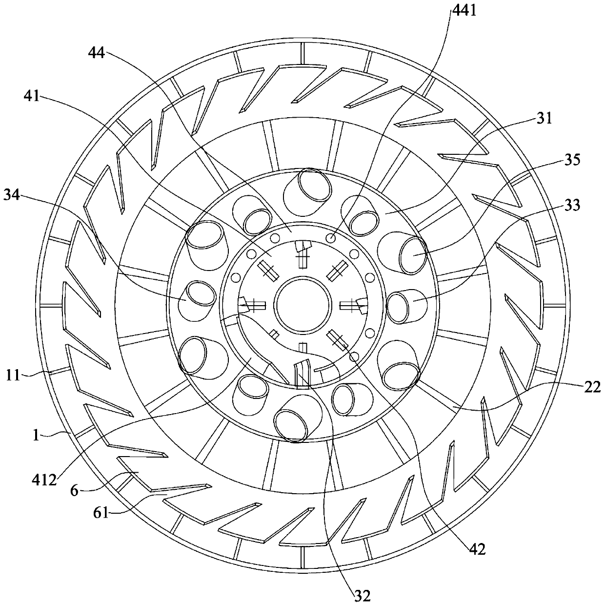 Decoupling gas burner