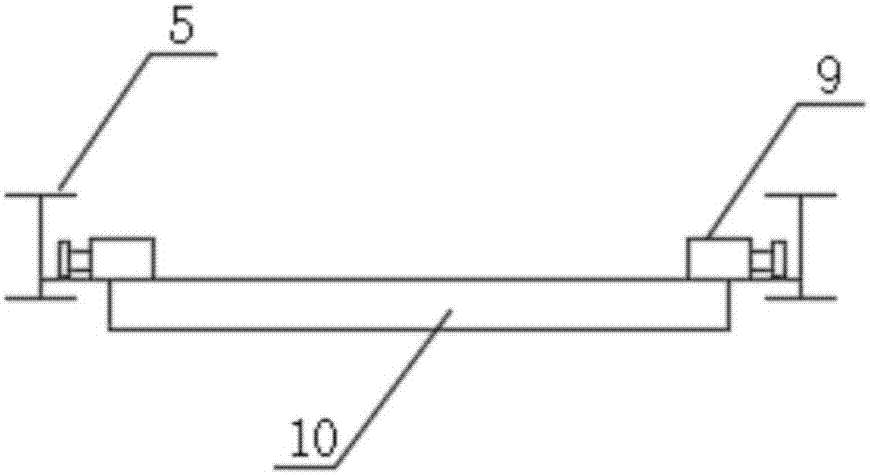 Improvement equipment for vibrating and leveling inverted-arc filling part