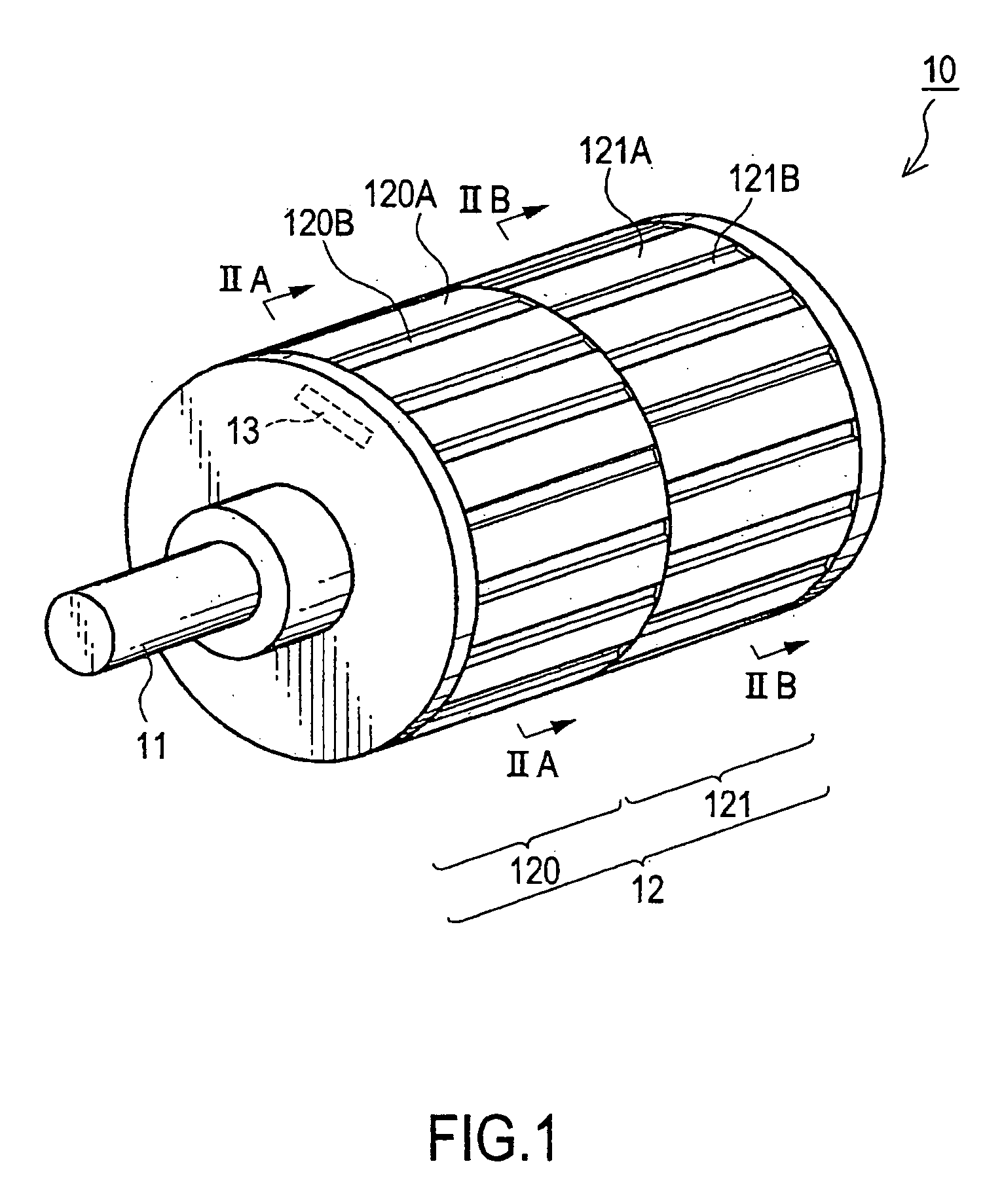 Rotor for rotary electric machine