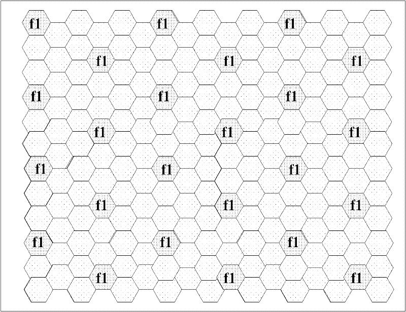 Soft frequency reusing method and device based on cognitive technology and base station